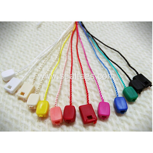 Nylon string tag for clothing